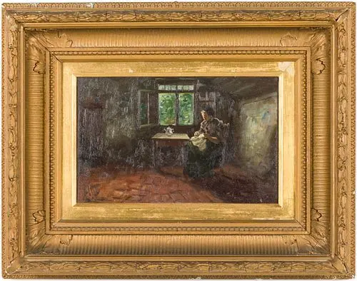 John Patrick Downie (1871-1945), Interior Scene