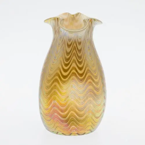 Art Glass Vase, Probably Loetz