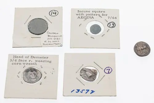 5 Misc. Ancient Greek Coins