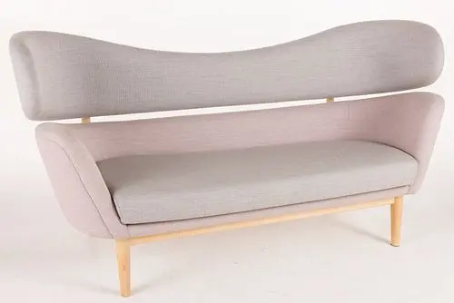 Finn Juhl Baker Sofa & Print of Same Design