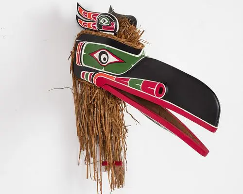Alfred Scow (Kwakwa’wakw, b. 1966), Sea Raven Mask