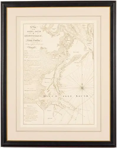 Gascoigne, A Plan of the River & Sound of D'Awfoskee