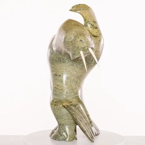 Mathew Saviakjuk (Cape Dorset, Nunavut, 1950-2022), Dancing Walrus