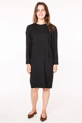 Vintage Pierre Balmain Black Dress