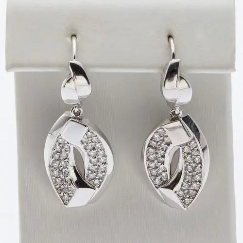 18K Gold and Diamond Earrings