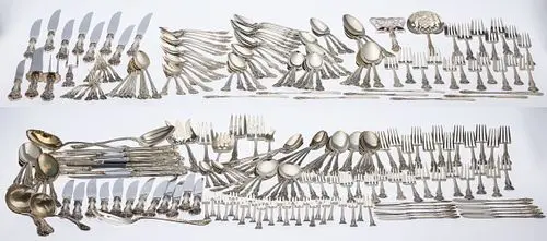 Gorham King Edward Sterling Flatware, 275 pcs.