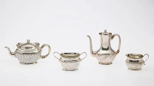Tiffany & Co. 4 Piece Sterling Tea and Coffee Set