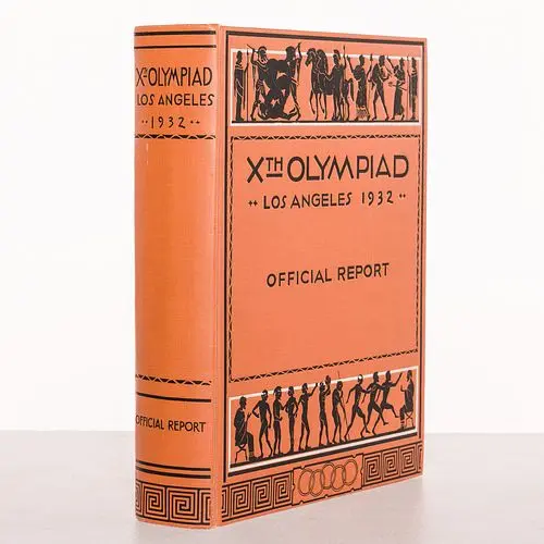The Games of the Xth Olympiad, 1932, Official Report