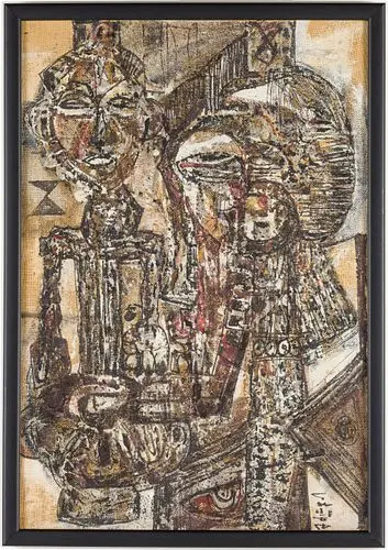 George-Ebrin Adingra (1933-2005), Mixed Media