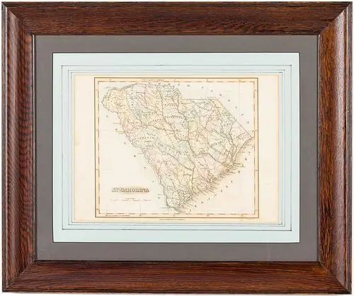 Fielding Lucas Jr. (1781-1854) Map of South Carolina