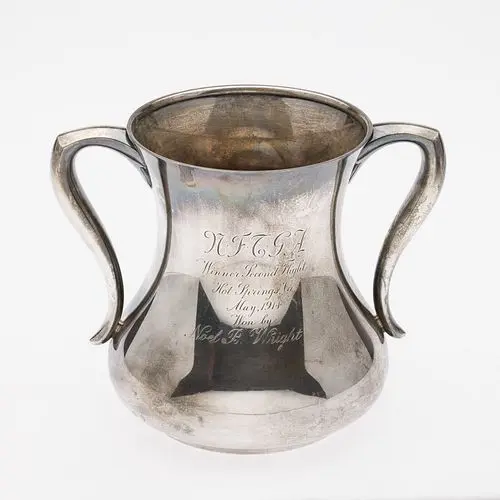 Tiffany Sterling Silver Loving Cup Trophy