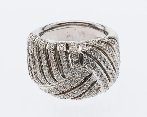 18K Diamond Ring, Size 7