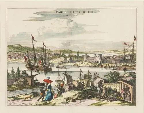 John Ogilby (1600-1676), Pagus Hispanorum in Florida