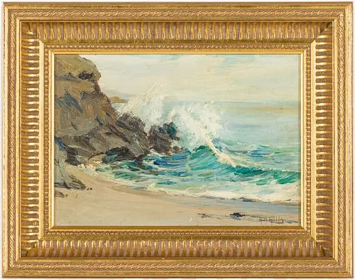 Anna Althea Hills (CA, 1882-1930), Laguna Beach, O/B