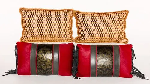 Four Decorative Pillows