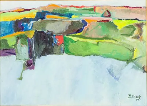 Alice Roberts Blank (Sav, 1915-2014), Landscape, O/C