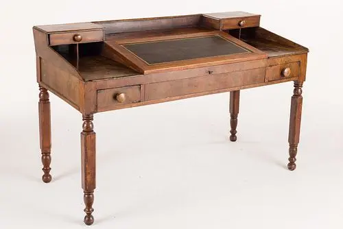 Walnut Plantation Desk, 19th Century