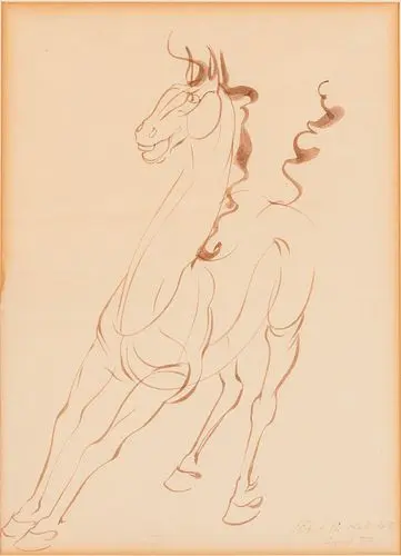 Robert B. Hale (1901-1985), Horse, Ink on Paper