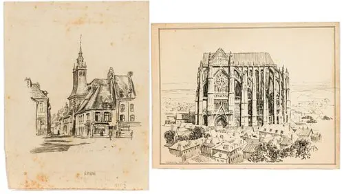 Christopher Murphy Jr., 2 Building Sketches
