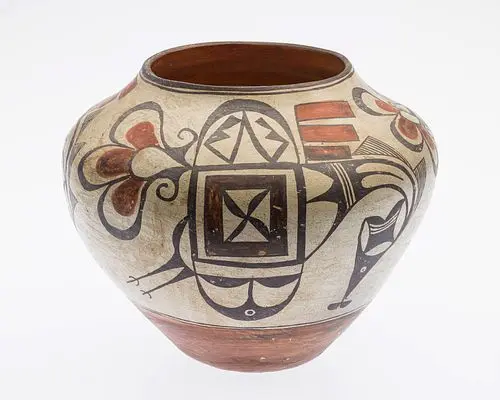Zuni Decorated Olla, 20th Century