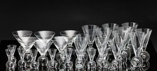Group of Mid Century Glassware