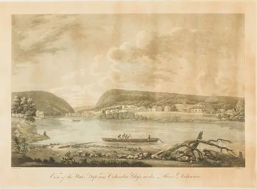 Wm Strickland After Thomas Birch View of Water Gap
