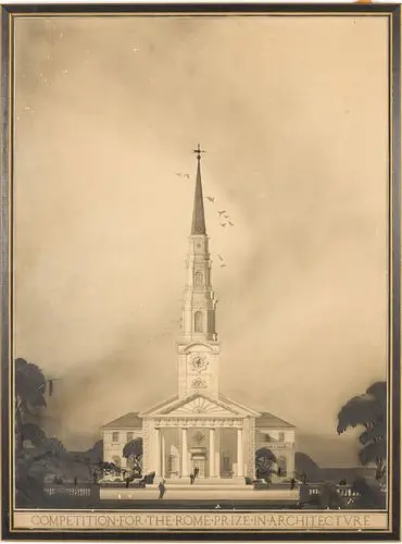 Charles DuBose, Competition for the Rome Prize, W/C