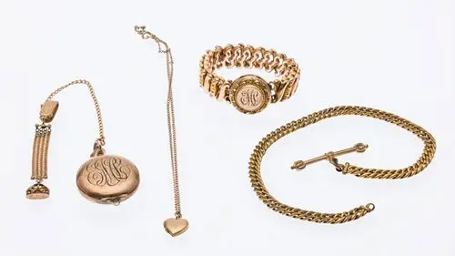Group of Gold Filled Items, 4 pcs.
