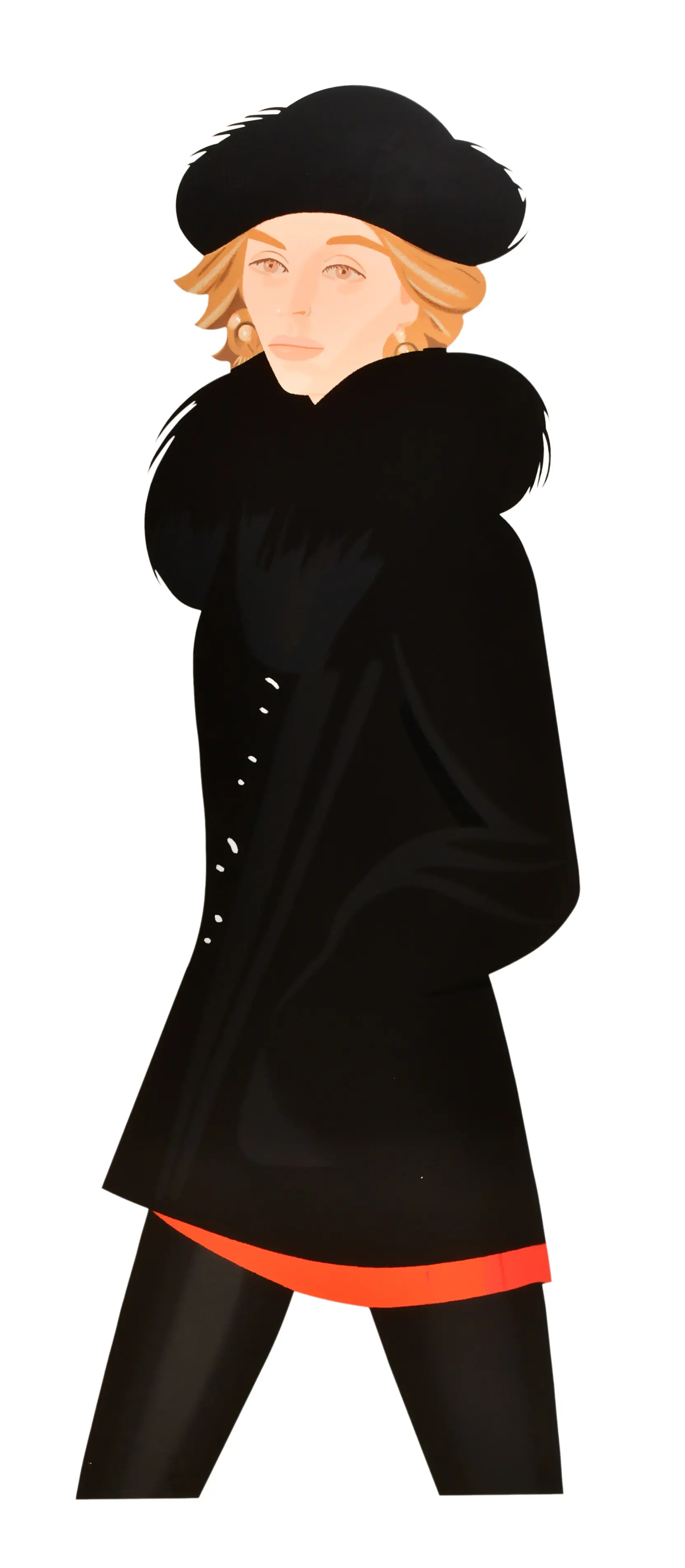 Alex Katz (American, b. 1927), "Anne"