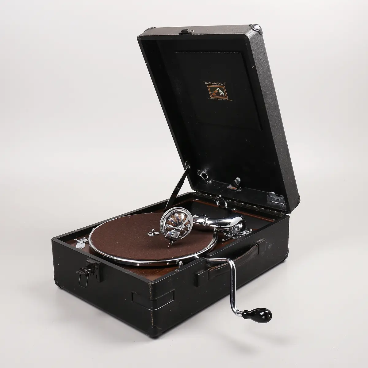 RESEGRAMMOFON, His Masters Voice, 1900-talets första hälft.