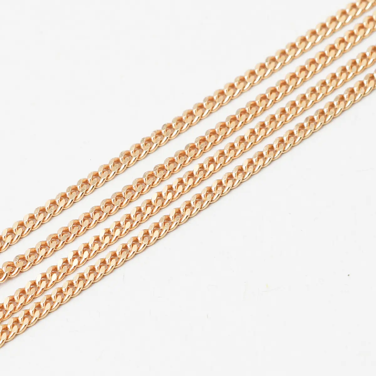 HALSKEDJA, 18k guld, Balestra Italien. Vikt ca 7,6 g.