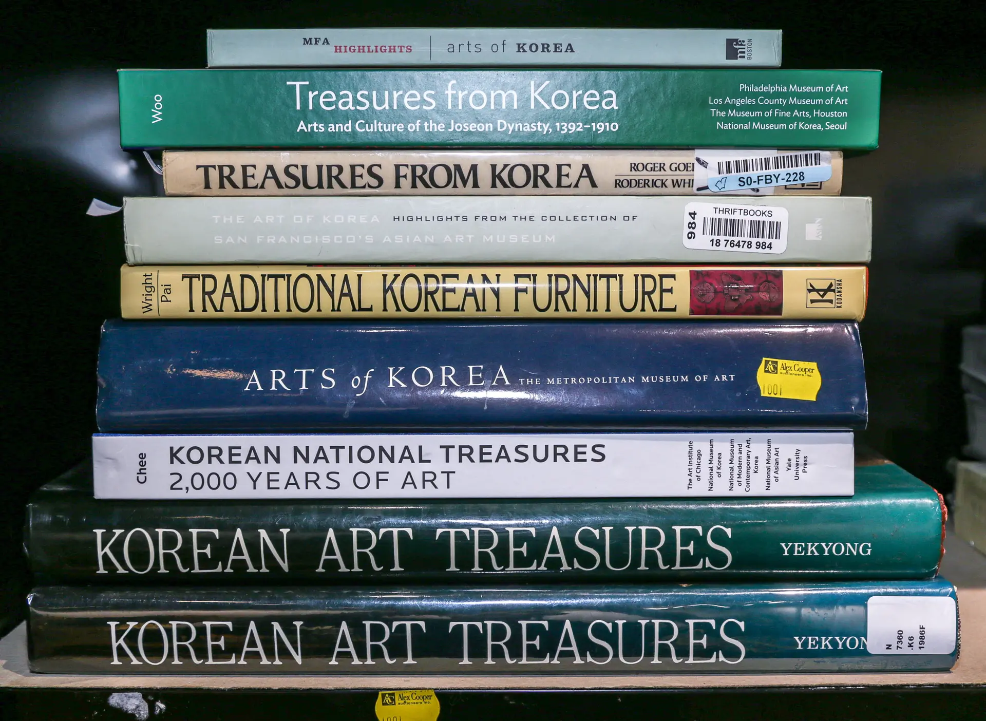 A Selection of Books on Korean Art History