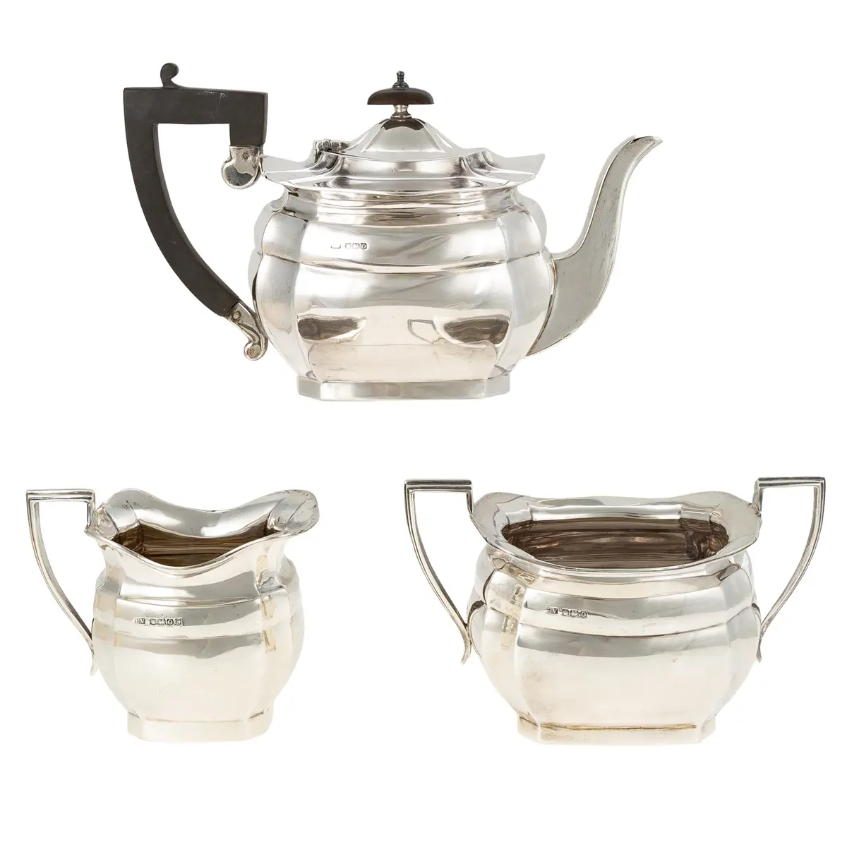 George V Silver Tea Set