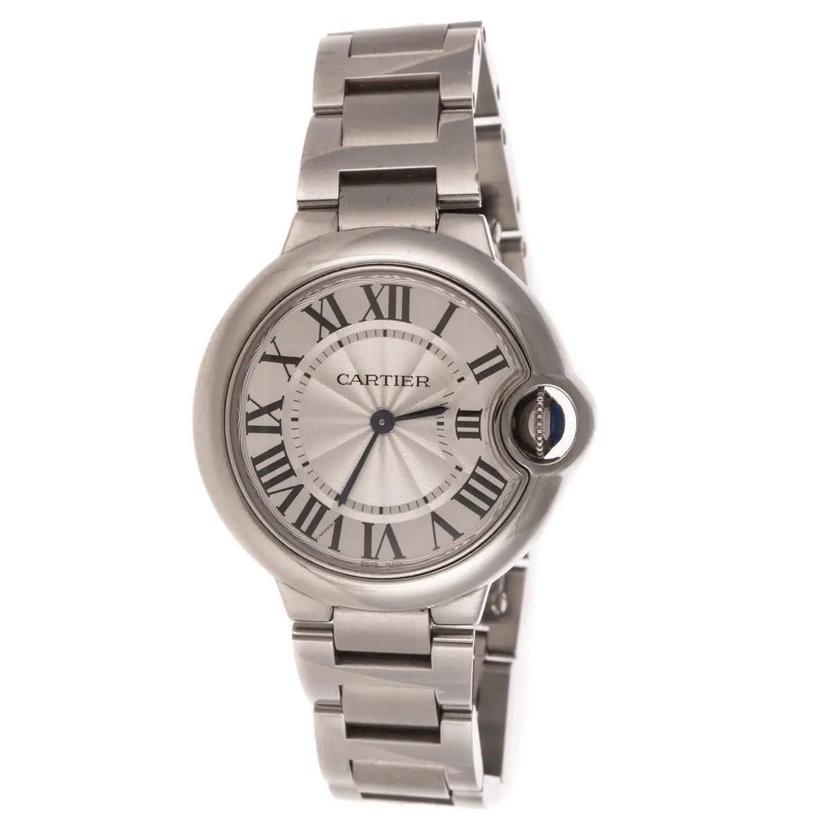 A Cartier Ballon Bleu in Stainless Steel