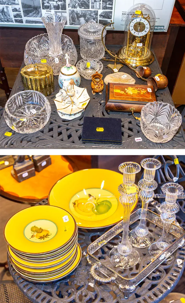 A Royal Copenhagen Faience Partial Dessert Set