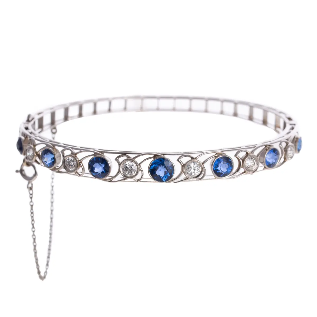 An Edwardian Bailey, Banks & Biddle Bracelet in Platinum