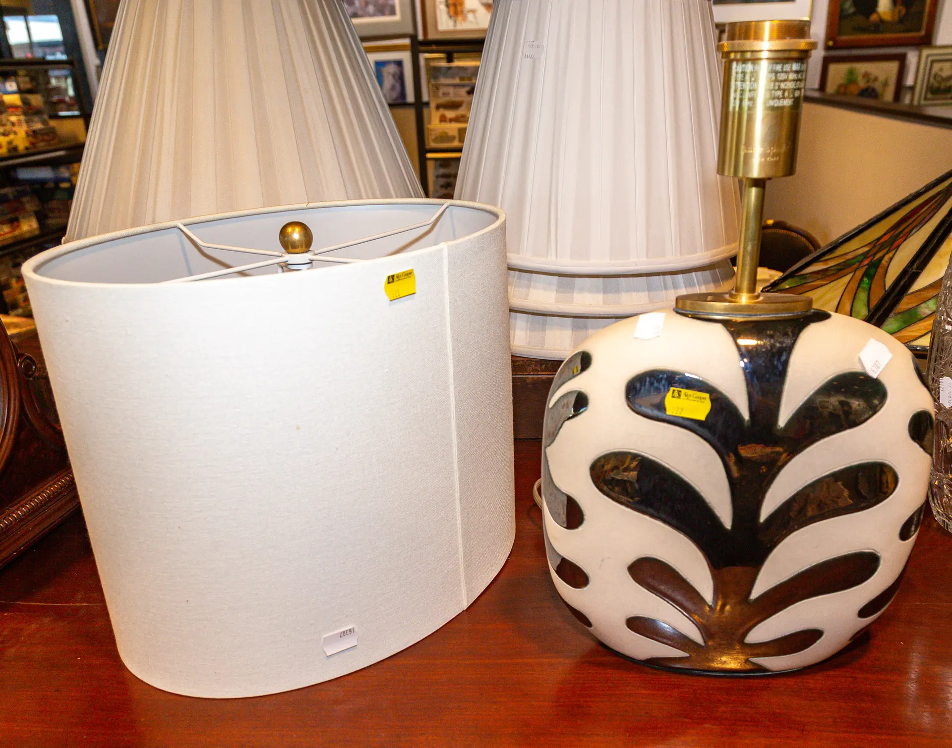 A Kate Spade Ceramic Table Lamp