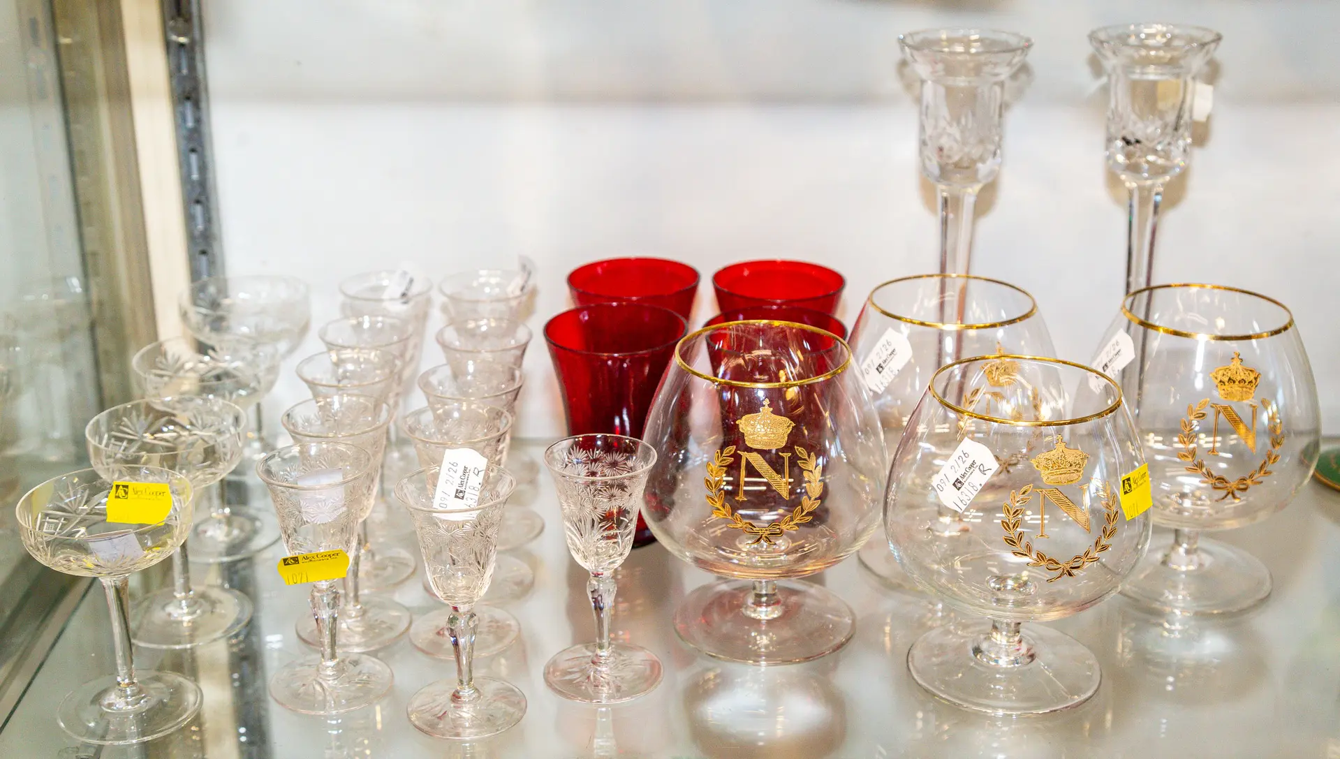 A Selection of Collectible Stemware