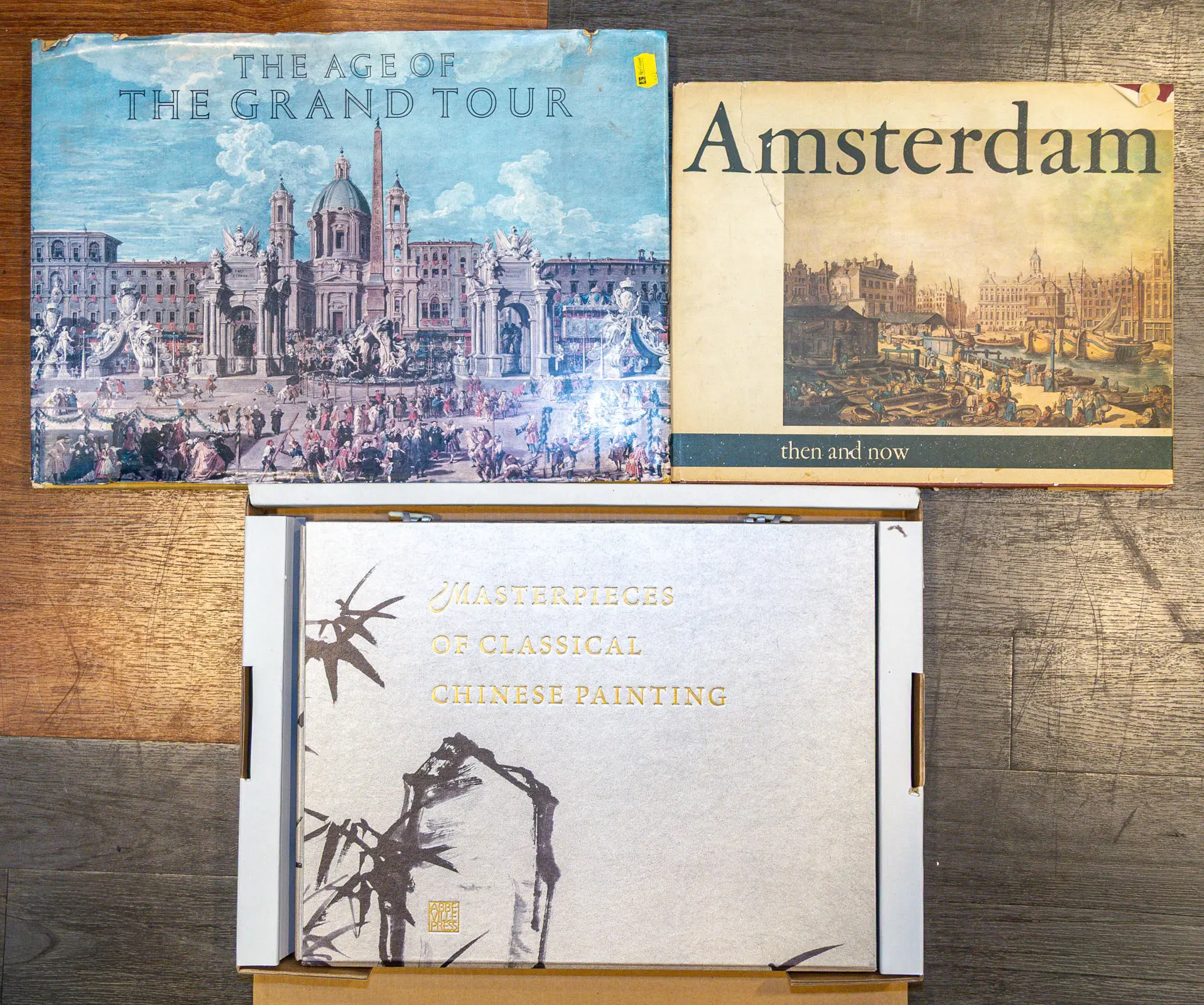 Three Large Format Books on Art History