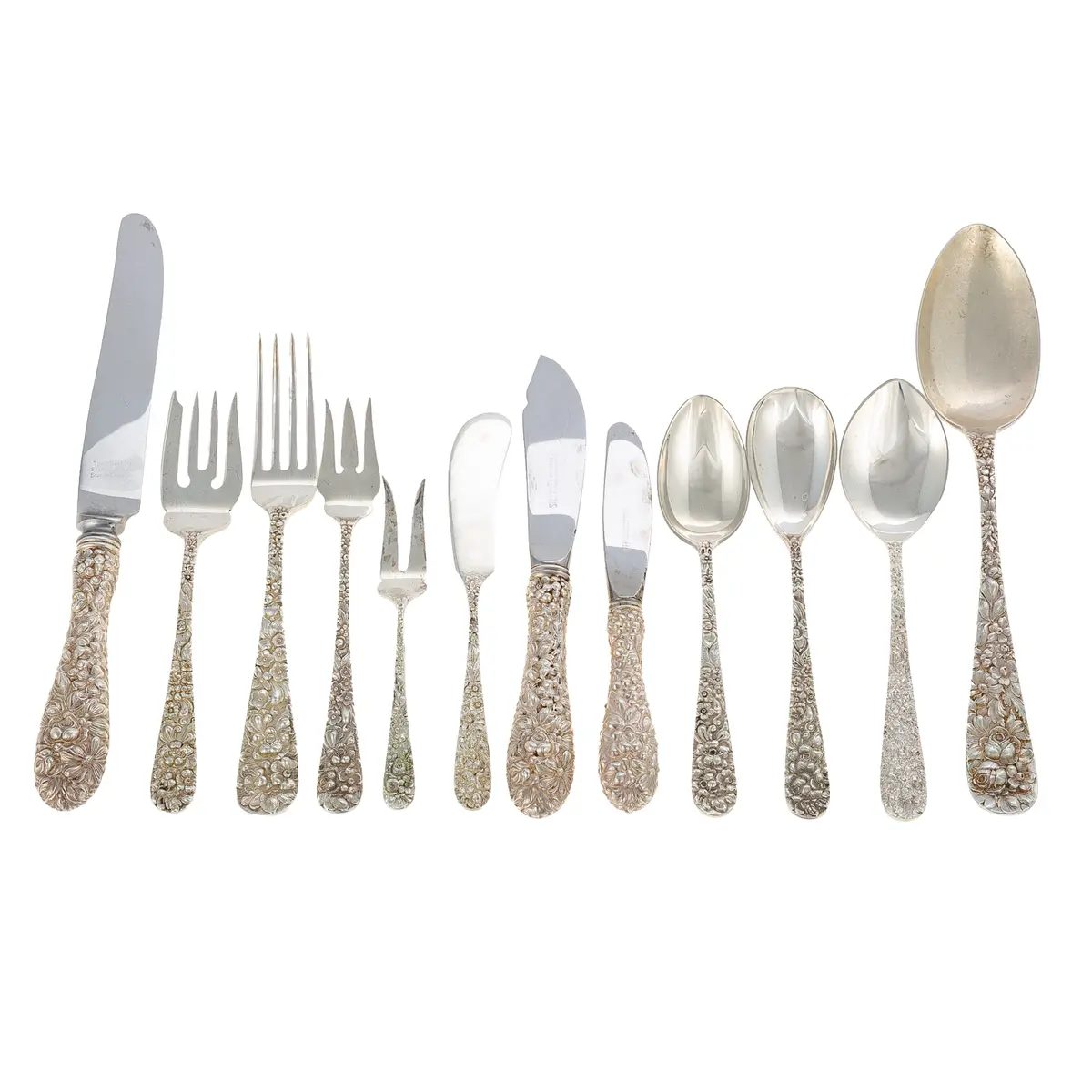 Stieff Sterling "Rose" Flatware Service