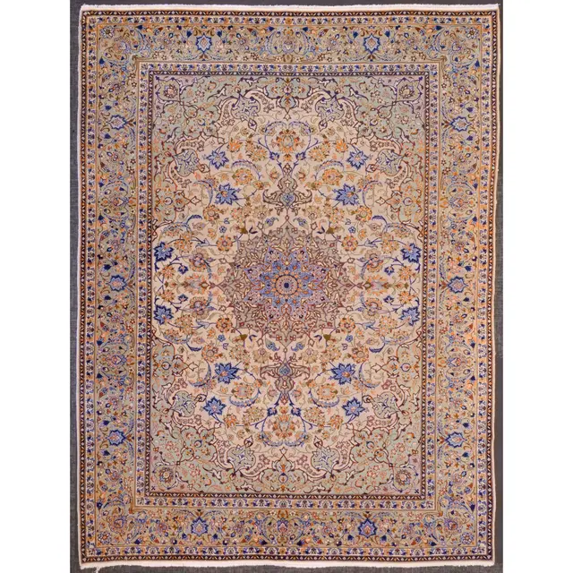 Isfahan Carpet, Persia, 10.1 x 13.4