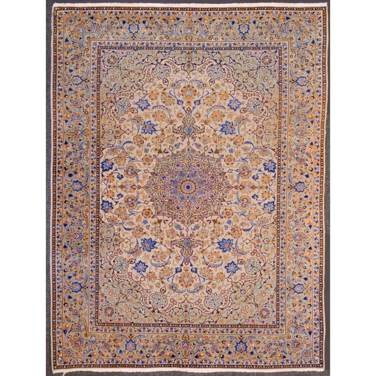 Isfahan Carpet, Persia, 10.1 x 13.4