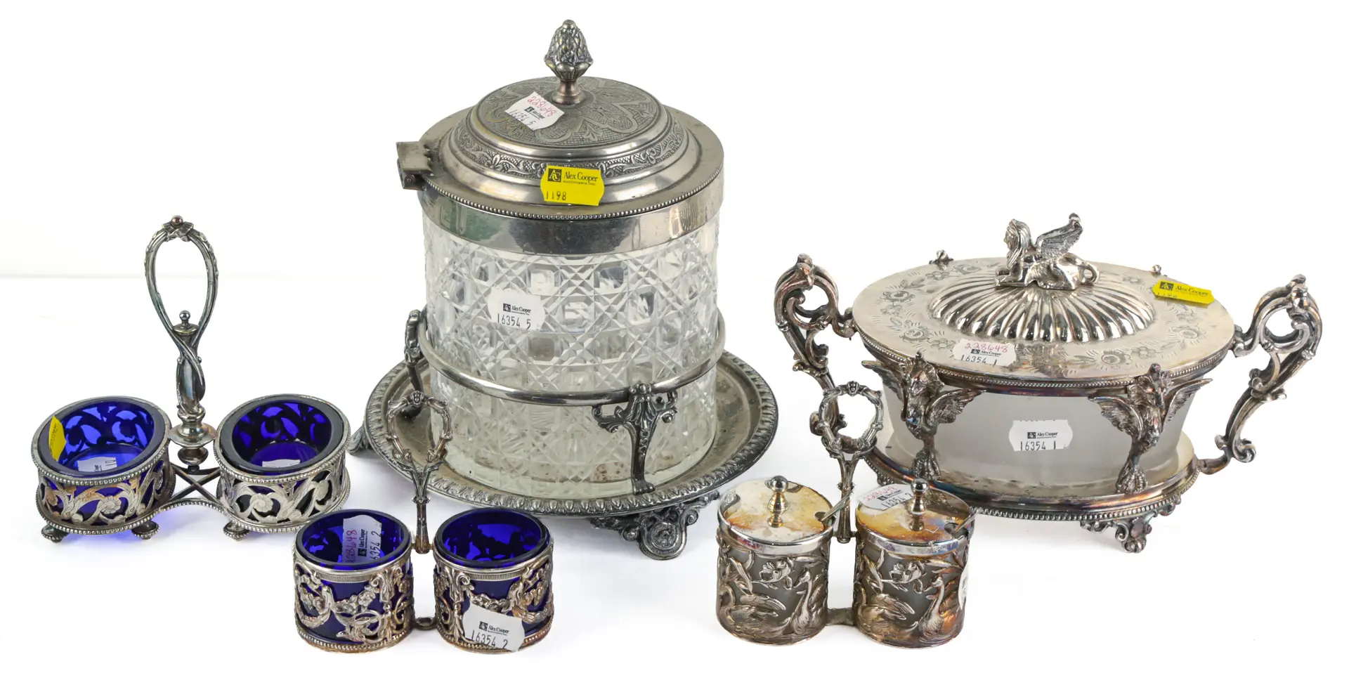 English & Continental Silver-Plated Tableware