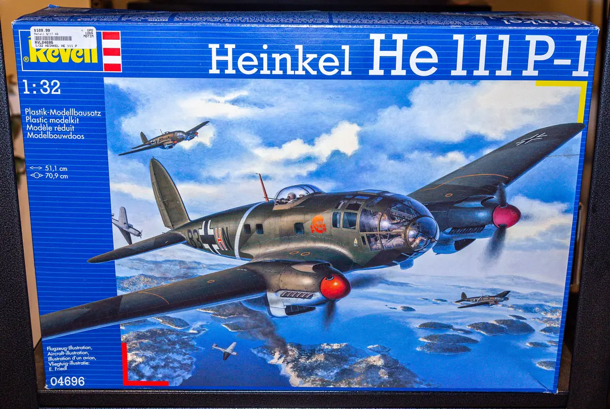 1:32 Scale Henkel HE111