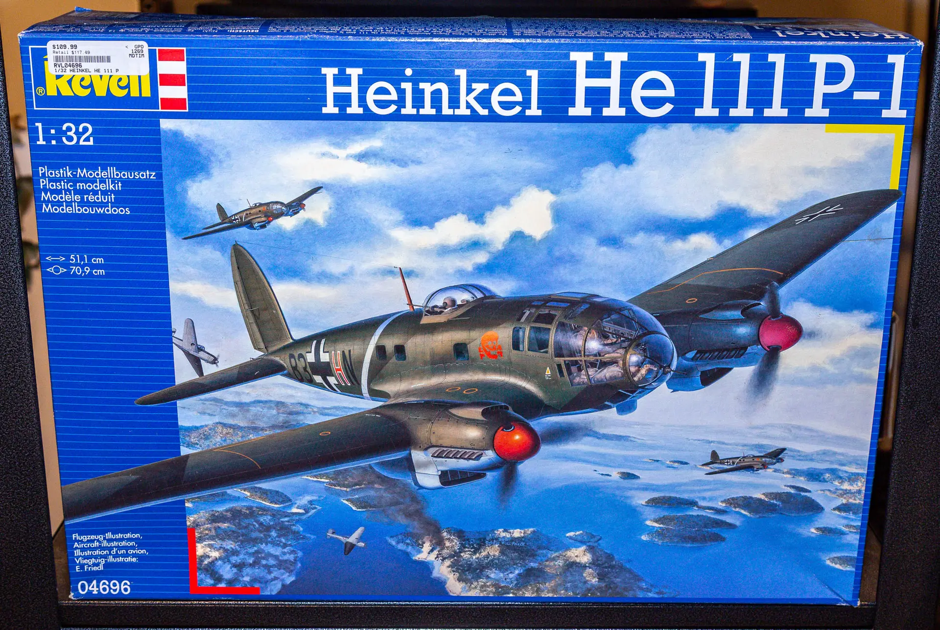 1:32 Scale Henkel HE111