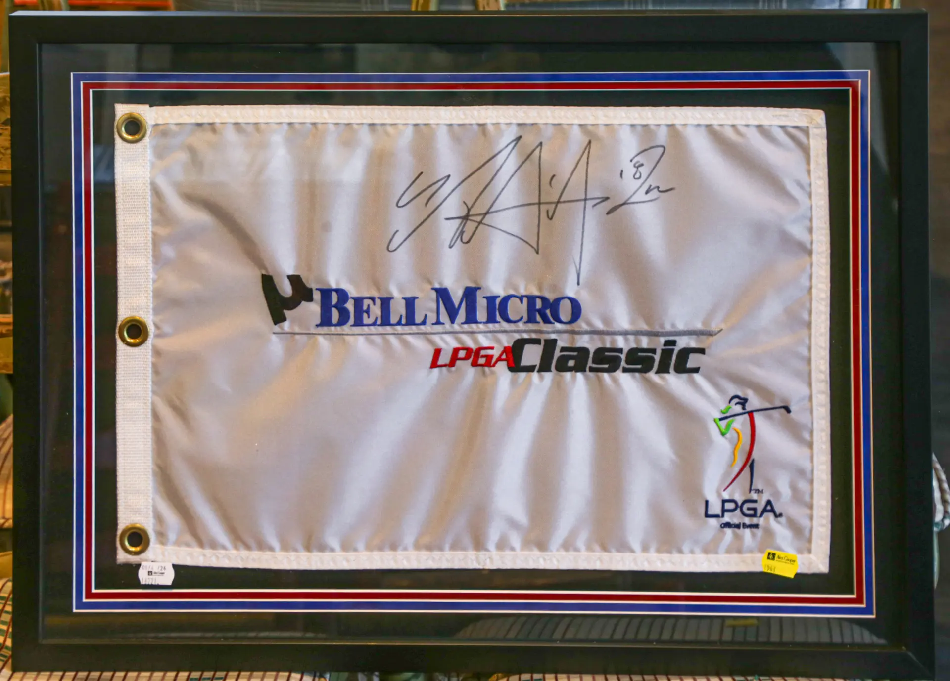 Se-Ri Pak Signed LPGA Tournament Flag