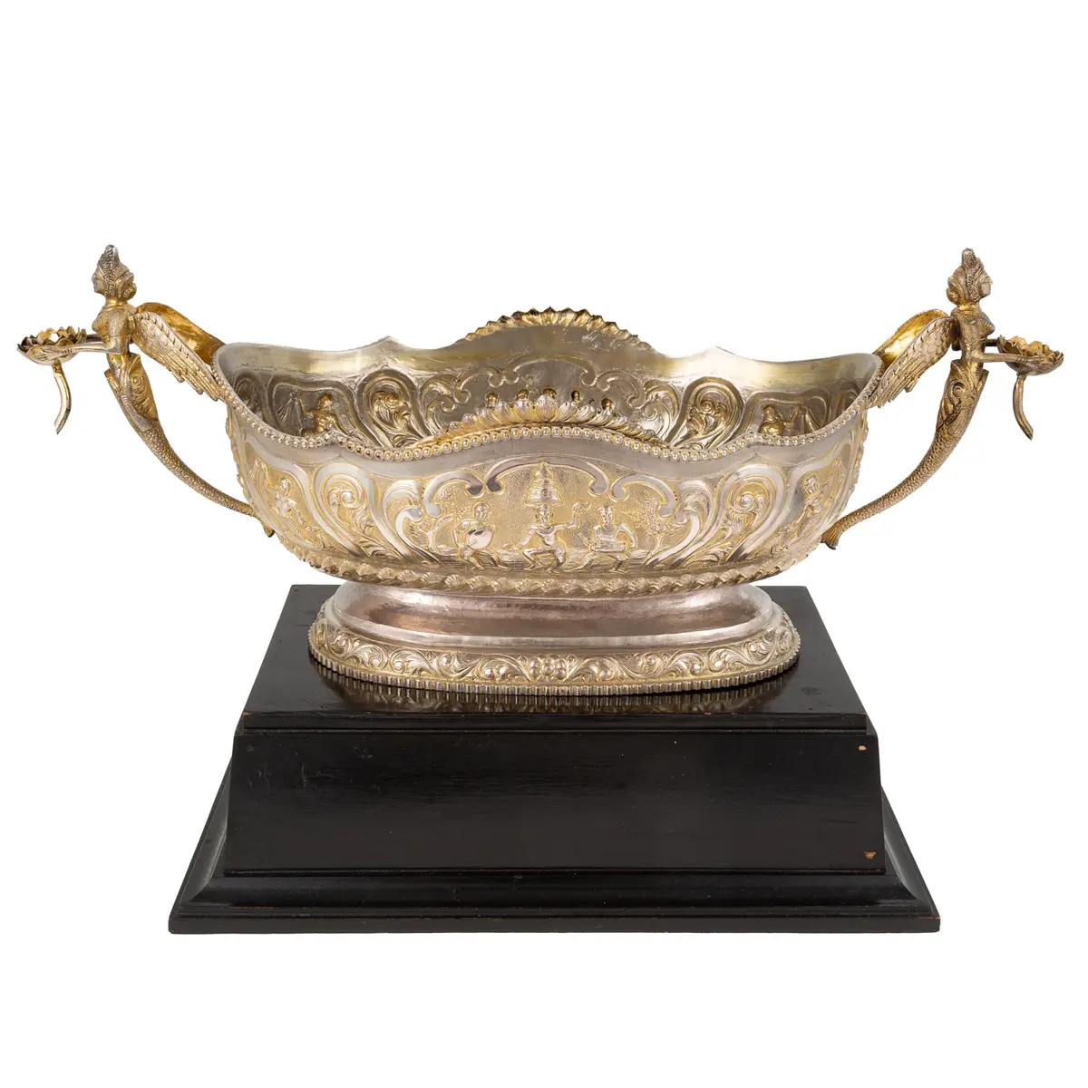 Anglo-Indian Sterling Presentation Centerpiece