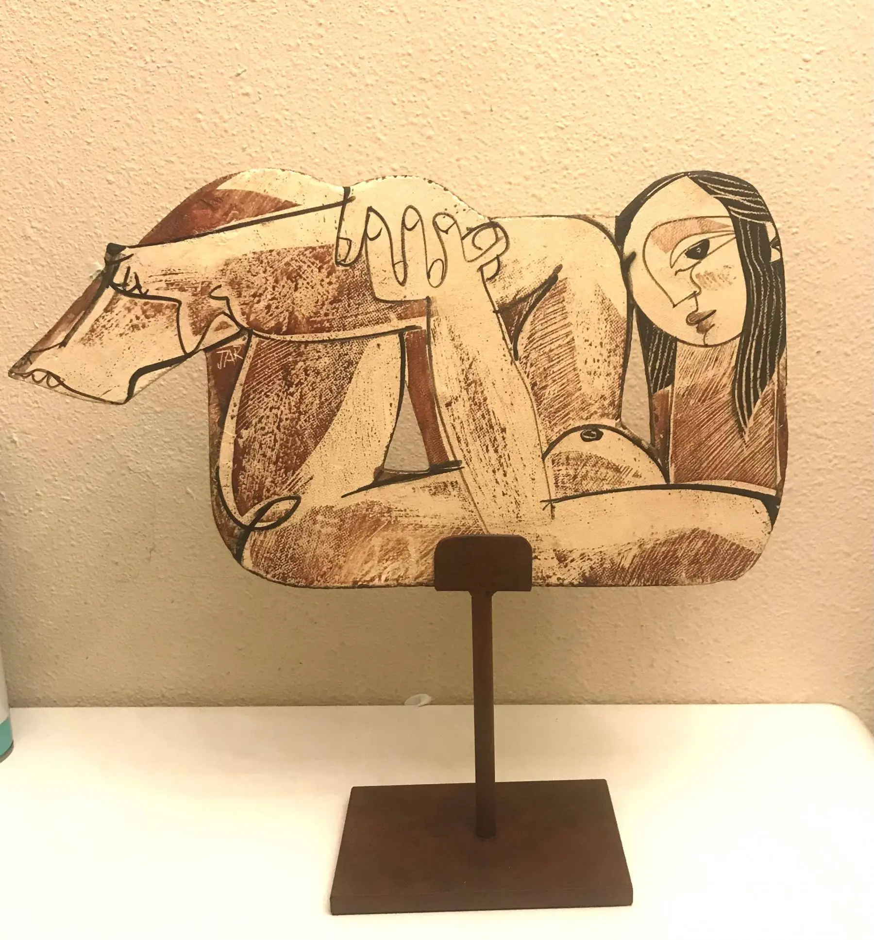 SCULPTURE OF WOMAN by JA.R