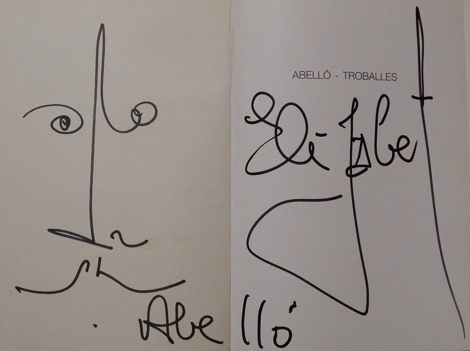 Abelló Troballes. Josep Masats texts. Joan Iriarte photos. Drawing