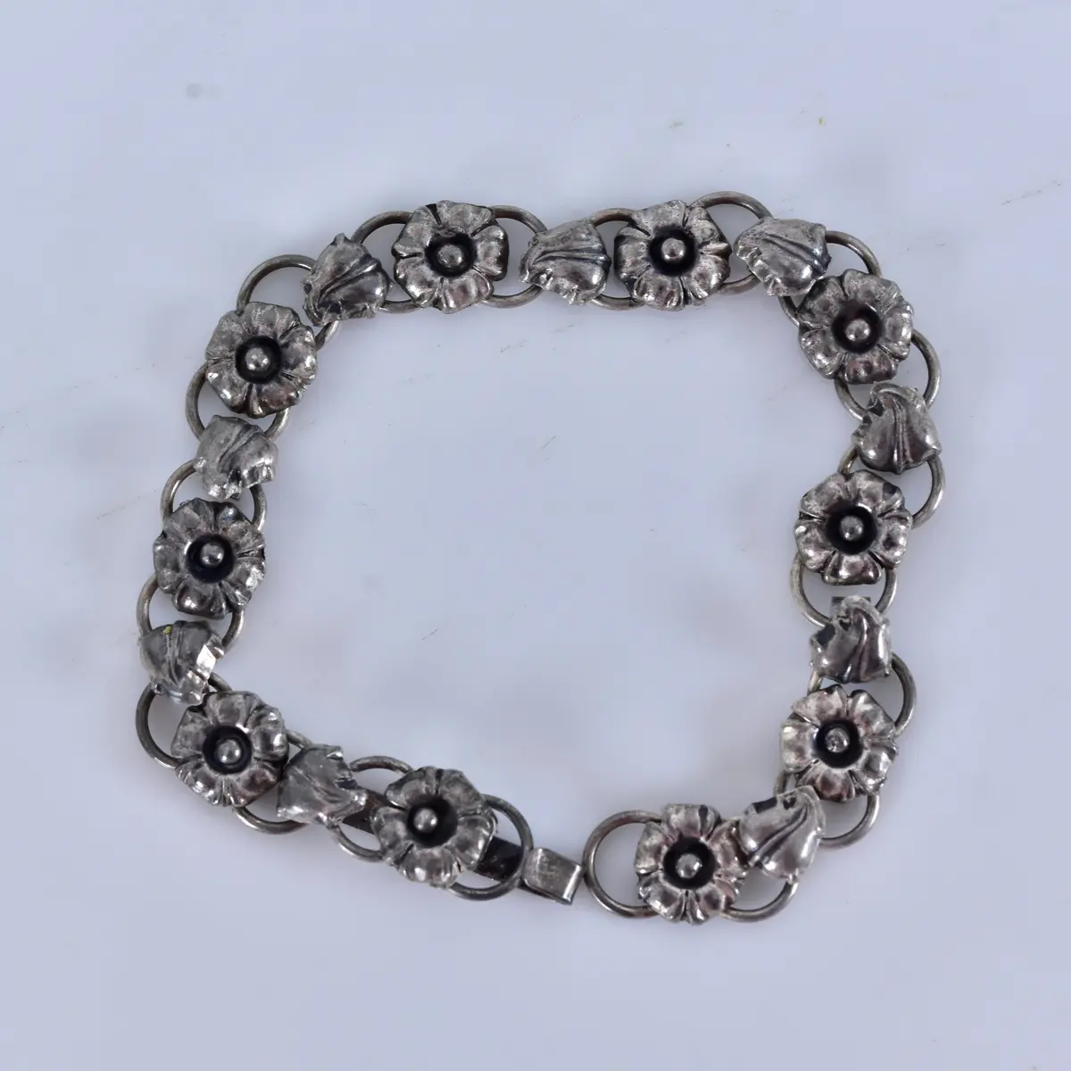 ARMBAND, silver, Ernst Forssell Falkenberg 1949.